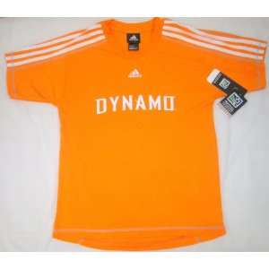 MLS Adidas Houston Dynamo Youth Soccer Striker Jersey Large (Size 14 