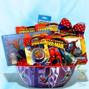  Boredom Buster Spiderman Gift Basket Ideal for Get Well 
