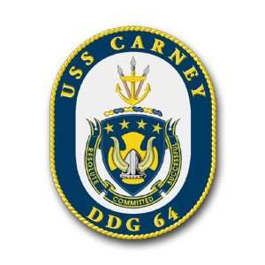  US Navy Ship USS Carney DDG 64 Decal Sticker 5.5 
