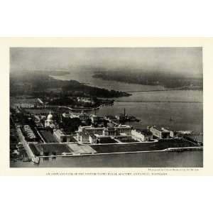  1922 Print United States Naval Academy Annapolis Maryland 