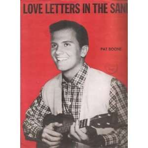  Sheet Music Love Letters In The Sand Pat Boone 138 