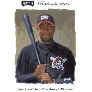  2003 Playoff Portraits #133 Jose Castillo   Pittsburgh 