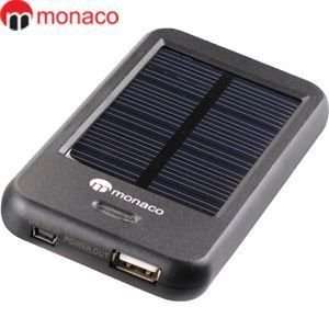  Monaco Universal Solar & USB Powered External Battery Pack 