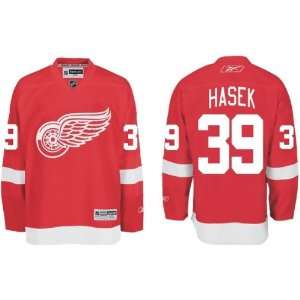  Hasek #39 Detroit Red Wings Reebok Premier Home Jersey 