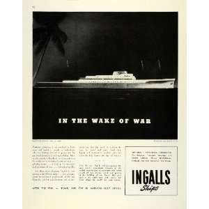   Ship Engineering Jack Heaney   Original Print Ad