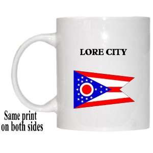  US State Flag   LORE CITY, Ohio (OH) Mug 