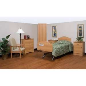Bedside Cabinet with Door and Drawer, Avondale Collection, 1EA