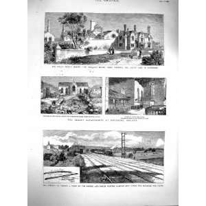   1880 Gaol Flintshire Gweedore Ireland Railway London