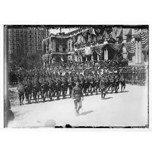  Photo Olympic Athletes Parade, 12th regiment marching 