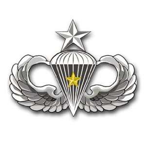  US Army Senior 5 Combat Jump Wings Decal Sticker 5.5 