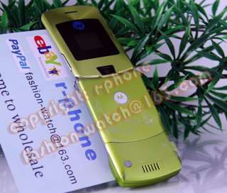 MOTOROLA RAZR V3i Mobile Cell Phone GSM Unlocked Green  