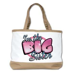  Shoulder Bag Purse (2 Sided) Tan Im The Big Sister 