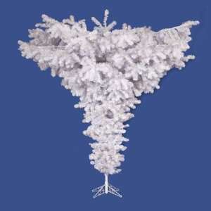   Spruce Upside Down Artificial Christmas Tree   Clear