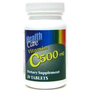  Health Care Vitamin C 500MG Case Pack 24