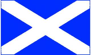 x5 SCOTLAND ST ANDREWS CROSS FLAG SCOTTISH 3X5 3 x 5  
