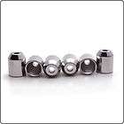 Electric Guitar String Bushings Ferrules Chrome Set 6  