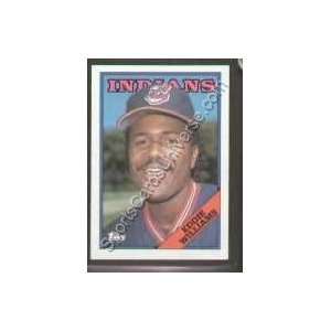  1988 Topps Regular #758 Eddie Williams, Cleveland Indians 