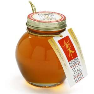 Asian Pear Blossom Honey (8 ounce)  Grocery & Gourmet Food