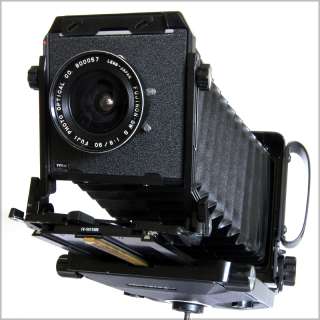 Toyo Field 45A 4x5 Camera w/ 3 Fuji Lenses 90mm/8, 135mm/5.6 & 210mm/5 