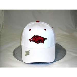  Arkansas Razorbacks UA NCAA Adult White Wool 1 Fit Hat 