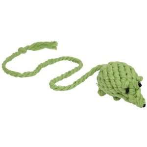 com Harry Barker Cotton Rope Toy   Mouse   Kiwi Green (Quantity of 4 