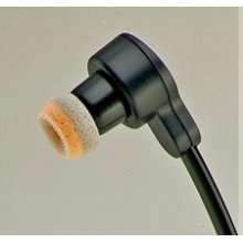 TV EARS SNAP TIP ADAPTERS 1 PAIR FOR USING FOAM EARTIPS  