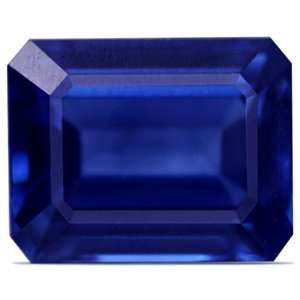  2.79 Carat Untreated Loose Sapphire Emerald Cut Gemstone 