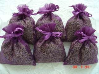 Sachets Dried Lavender Flower Potpourri Wedding Favors  