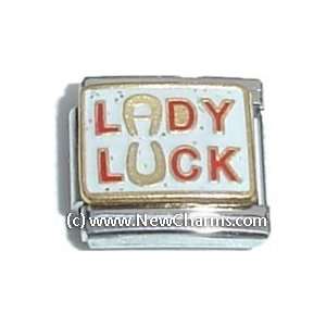 Lady Luck Italian Charm Bracelet Jewelry Link