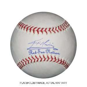  Youkilis MLB Baseball Inscribed Red Sox Nation (MLB Authenticated