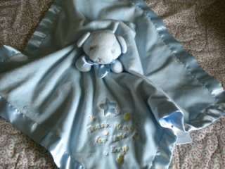 Bright Future Blue Thank Heaven For Little Boys Security Blanket Plush 