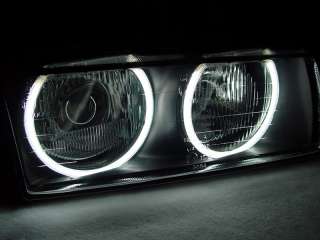 BMW E36 Bright White CCFL Angel Eyes EURO HEADLIGHTS  