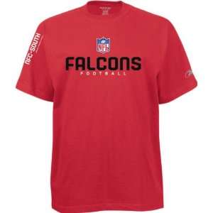 Atlanta Falcons Red 2007 Sideline Callsign T Shirt  Sports 