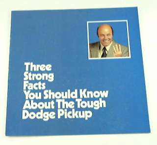 1976 76 DODGE PICKUP TRUCK BROCHURE D300 Crew Cab D100  