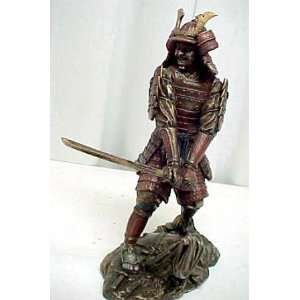  Bushido Samurai Warrior In Armor Statue Figurine Shogun 