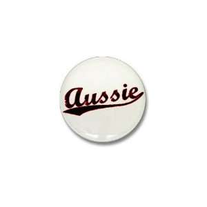  Aussie Varsity Pets Mini Button by  Patio, Lawn 