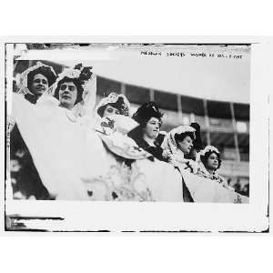  Mexican Society women at bullfight