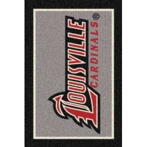  University of Louisville 45283 College Rugs Rectangle 5.40 