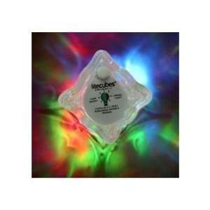   ® Flashing LED Multi color Freezable Ice Cubes / Rocks Toys & Games