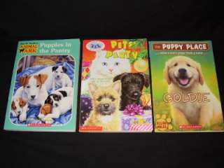 Lot 17 Animal Ark / Puppy Patrol / Puppy Place books TITLES & PICS 