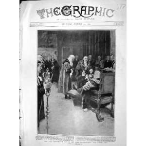    1903 LORD CHANCELLOR GREETS MAYOR ELECT LOVING CUP