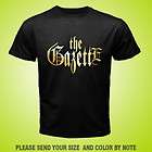 The Gazette Logo Gazeto Tee Japan Rock Men Black T Shirt All Size New
