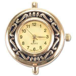  Watch Faces 1/Pkg Serpentine Gold Round 26mm   658640 