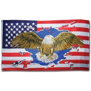  United States American Eagle Patriotic 3x5 Flag 