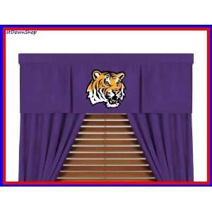  Louisiana State LSU Tigers MVP Window Valance & 84in 