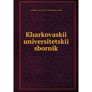   language) Kharkov. UniÌversiÌtet. [from old catalog] Books