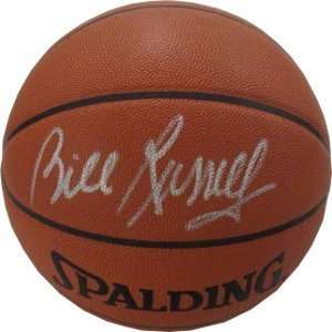   Russell Autographed Basketball   Official Leather