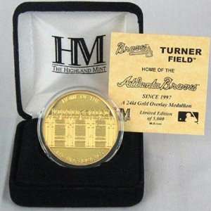  Atlanta Braves Commemorative Stadium Coin By Highland Mint 