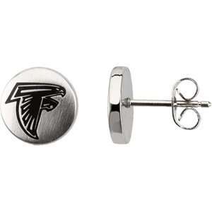  Stainless Steel Pair, Atlanta Falcons Logo Stud earrings Jewelry