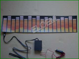 Car Stickers Sound music Activated/equalizer glow light  